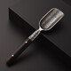 Tea spoon from simple solid wood tea spoon tea spoon single tea art accessories stainless steel kung fu tea set tea can tea spoon ebony stainless steel tea spoon