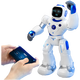 JaBaDaBaDo Children's Toy Early Education Chinese and English Intelligent Robot Voice Learning 2-7 Years Old New Year's Day Christmas Birthday Gift Intelligent Companion Robot [Sapphire Blue] English Version