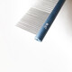 DELIGHT Pet Comb Cat and Dog Comb Ragdoll Cat Knot Comb Teddy Bichon Dog Combing Artifact Pulling Comb DL101-1 Aluminum Handle Comb 25cm-Blue