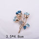 Suiyu Xianyan exquisite rose brooch, versatile flower corsage, anti-exposure accessories, women's A style