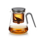 SAMADOYO glass liner elegant cup teapot tea water separation filter tea set 2025 home office teapot gun black 800ml