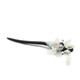 Mengyi ebony hairpin handmade jade hairpin Hanfu costume Xiu jade ancient style magnolia classical hairpin tassel step shake Xiu jade + high-end packaging. Can be engraved