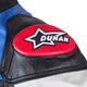 DuHAN (DUHAN) motorcycle riding suit men's four seasons vs 02PU leather jacket racing suit motorcycle leather jacket waterproof spring fall-proof jacket vs 02 blue PU leather top (suggested to take a small size) XL
