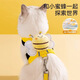 Huanpet.com cat leash, cat rope harness, walking cat rope, cat rope vest, pet anti-breakaway escape harness chain