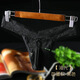 Sexy underwear for men, sexy lace underwear, stockings, shorts, sexy thong panties, goddess breathable large size, egg-packed, white oily - egg-packed, thong panties, L size 115-145Jin Jin is equal to 0.5 kg