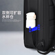 
Qingxi Computer Bag Backpack Men's 15.6 Laptop Bag Backpack Women's School Bag College Students Suitable for Save Y7000P Dark Night Black 4-layer [Fleece Airbag Cage] SBS Zipper 14-15.6-16.1 inches