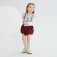 YINGSHI (YEHOO) [Gleicher Stil im Einkaufszentrum] Yingshi Kinderweste Mädchen Baumwollpullover V-Neck Strickweste Retro Style Jahr Frühling Yingshi White Yrbvj12126a 80 cm
