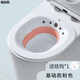 Meikejie butt washing artifact men's hemorrhoid basin folding bidet women's special basin men's and women's toilet toilet seat wash (upgraded flushable + foldable) pink