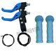 Ziwuqian children's bicycle brake handle mountain bike stroller three-finger bicycle handbrake brake handle HFH brake handle black + tube brake line