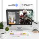 
Black Jue (AJAZZ) K870T Bluetooth wireless dual-mode 87-key mechanical keyboard RGB lighting mobile phone tablet notebook gaming office tea scroll white-RGB
