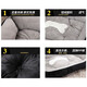 Long Xiao Pet Doghouse Cat Doghouse Pet Bed Comfortable and Breathable Four Seasons Universal Teddy Large Dog Small Dog Medium Dog Mat Gray Small 60*45*15 Recommended 15 Jin [Jin equals 0.5 kg]