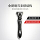 Feather FEATHER razor imported from Japan 3-layer blade men's F3 manual razor to send boyfriend to father [standard version] 1 knife holder + 2 knife head