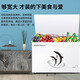 Royalstar household freezer small and medium-sized refrigeration-freezer conversion freezer commercial large-capacity fresh-keeping single-temperature horizontal refrigerator energy-saving low-noise first-class energy efficiency high cost-effective 330L nationwide joint warranty