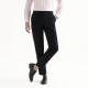 Qipai Men's Spring Men's Wool Suit Pants Fashionable Classic Suit Trousers for Men [Including Wool] 119H72180 Black 32