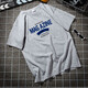 
Bajie Don't Make a fuss ins trendy brand half-sleeved Hong Kong style white national trend short-sleeved T-shirt men's 2020 summer new trend loose t-shirt white [short-sleeved] 659 M 160-175CM 55-61KG