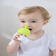 Yoshida Hisamori Baby Teether, Mushroom Bite, Baby Teether, Manhattan Hand Ball Toy, Silicone Boilable, Vail Powder, Ring Model, Large + Box Chain