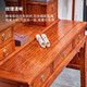 Tiger Master mahogany furniture Burmese rosewood (scientific name: Big Fruit Rosewood) bedroom solid wood dressing table combination dressing table Chinese style dressing table dressing table with stools