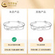 中国黄金（CHINA GOLD）【投诉下架】蝴蝶结手镯女S925银手链双层叠戴链条银饰生日生日 【送女友】蝴蝶结手镯【10g±1g】