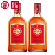 Jinpai Jinjiu China Jinjiu 520/500 Ration Wein Direkte Lieferung 35 Grad 520 ml 2 Flaschen