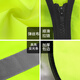 Zhunhang reflective vest reflective vest reflective clothing fluorescent clothing construction site sanitation annual inspection traffic warning construction clothing breathable