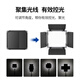 Nuel Nl660led Photography Light Film Film Film et télévision Light Studio Camera Light Internet Celebrity Live Soft Light Portrait Still-Life Studio Film Studio Outdoor Flat Light Black