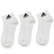 adidas\阿迪达斯袜子男袜女袜 2024新款棉袜吸汗透气防臭运动袜休闲袜足球袜 DZ9435三双白色 L（43-46码）