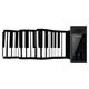 Terence Hand-Roll Piano Tragbare 88 Taste Professional Version Verdickte Arrangement Tastatur Erwachsene Kinder Elektronische Klavier 88 Schlüssel Schwarz Standard Version