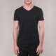 ARMANI/Armani EA 2-piece men's simple and fashionable short-sleeved T-shirt 111647 CC722 Blue + Gray 15935 M