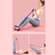 AoKeou pedal tensioner, male and female household Xiaoyanfei stretcher, sit-ups, yoga assistive device, Pilates fitness, purple, bold 6 tubes