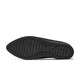 Skechers women's shoes 2025 spring fashion trend comfortable casual shoes daily simple solid color walking shoes BLK 36