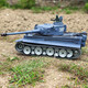 
Henglong Large German Tiger Remote Control Tank Car Model Car Children's Toy Model Metal Track Boy Gift Professional Deluxe Edition (all metal wheels without telescopicity) Fun 7000 Electricity (can play for about 180 minutes)