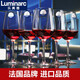 Luminarc Crystal Red Wine Glass Lead-free Household Goblet Set Large-capacity Glass Wine Glass European Personalized Wine Glass Wine Set Crystal Cup 350ML Six Pack + Cup Holder