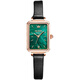 Olis Tank Watch Full Full Automatic Automatic Green Watch Small Imploud Water Square Mechanical Watch Oficial 6624 Belt Green