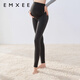 EMXEE new product camellia oil shark leggings for pregnant women maternity wear spring and autumn new pregnancy pants yoga pants black