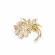 Qlady flower corsage brooch, high-end female brand, high-end pin accessories, National Day and Mid-Autumn Festival birthday gift for mother