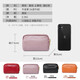 Translator cowhide wallet women's short portable women's wallet clutch bag student coin purse purple