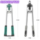Stanley (Stanley) Willow Nagel Pull Nail Niet Niet Nieten Niet Nietpistole Aluminium Legierung Nagel Nieten Lateinische Kanonen Zierbereitschaft Haushaltshandwerk Werkzeug Nagelmaschine Arbeitsparende Doppelgriff (1105) + 100 Nieten + 3 Klauenstücke