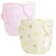 Phylado Baby Windeln Neugeborenes Baby reine Baumwolle wasserdichte atmungsaktive waschbare Windeln mit Leckdoapern feste Windeln mit 3 Packungen (3 Blues) l Code [Empfohlen 18-28 Jin [Jin entspricht 0,5 kg]/6-18 Monate]