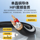秋叶原（CHOSEAL）发烧级RCA公对公单晶铜音频线 莲花公对公 功放音响回音壁接电视机顶盒DVD线 5米 QS9909T5