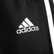 adidas 阿迪达斯运动裤束脚裤宽松直筒裤经典三条纹休闲裤健身运动长裤 【透气款】黑白-直筒裤  L 推荐:175-180cm