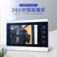 LANSIDUN smart doorbell home villa video intercom wired high-definition color video surveillance access control engineering model conventional one-to-one