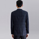 Ankündigung Vogel Sportanzug Herrengeschäftsanzug Plaid Single Schlitzwolle Jacke ebu227001u blau 48a