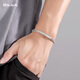 Miss JuJu pt950 platinum bracelet for men, platinum keel bracelet, domineering herringbone bracelet, recommended wearing length = clean hand circumference + 1.5~2.0cm