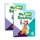 原版进口 少儿阅读写作教材 My Next Reading123456级别  小学生3-6年级寒暑假短期阅读课程提高单词积累量读写高频词阅读含线上练习 6级别（学生主课本+配套练习册）