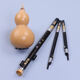 Blue Peacock E-080 natural ebony pipe professional seven-hole wide-range cucurbit silk Yunnan musical instrument exclusive B flat standard model does not include teaching materials