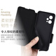 豪丫红米note12手机壳note12pro翻盖note12Turbo镜头全包Redmi磁吸扣+软硅胶12tpro套防摔保护仿真牛皮 红米note12Pro(+钢化膜) 黑灰复古皮纹