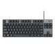 罗技（Logitech） K835 机械键盘 电竞游戏电脑办公有线紧凑84键便携版键盘 K835黑色  红轴