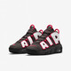 耐克（NIKE）女鞋2025夏季新款Air more Uptempo皮蓬减震篮球鞋大童运动休闲鞋 DH9719-200黑白红 36.5