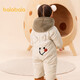 Balabala baby jumpsuit baby down jacket 2023 bodysuit splicing autumn and winter velvet Balabala baby jumpsuit baby down jacket 2023 bodysuit splicing autumn and winter velvet