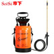 Shixia (seesa) Shixia brand watering kettle, gardening watering kettle, watering flower, pesticide sprayer, agricultural manual air pressure sprayer, 5L elbow telescopic copper rod, 3m leather pipe